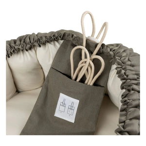 Sebra - 3-in-1 Babybett | Olive