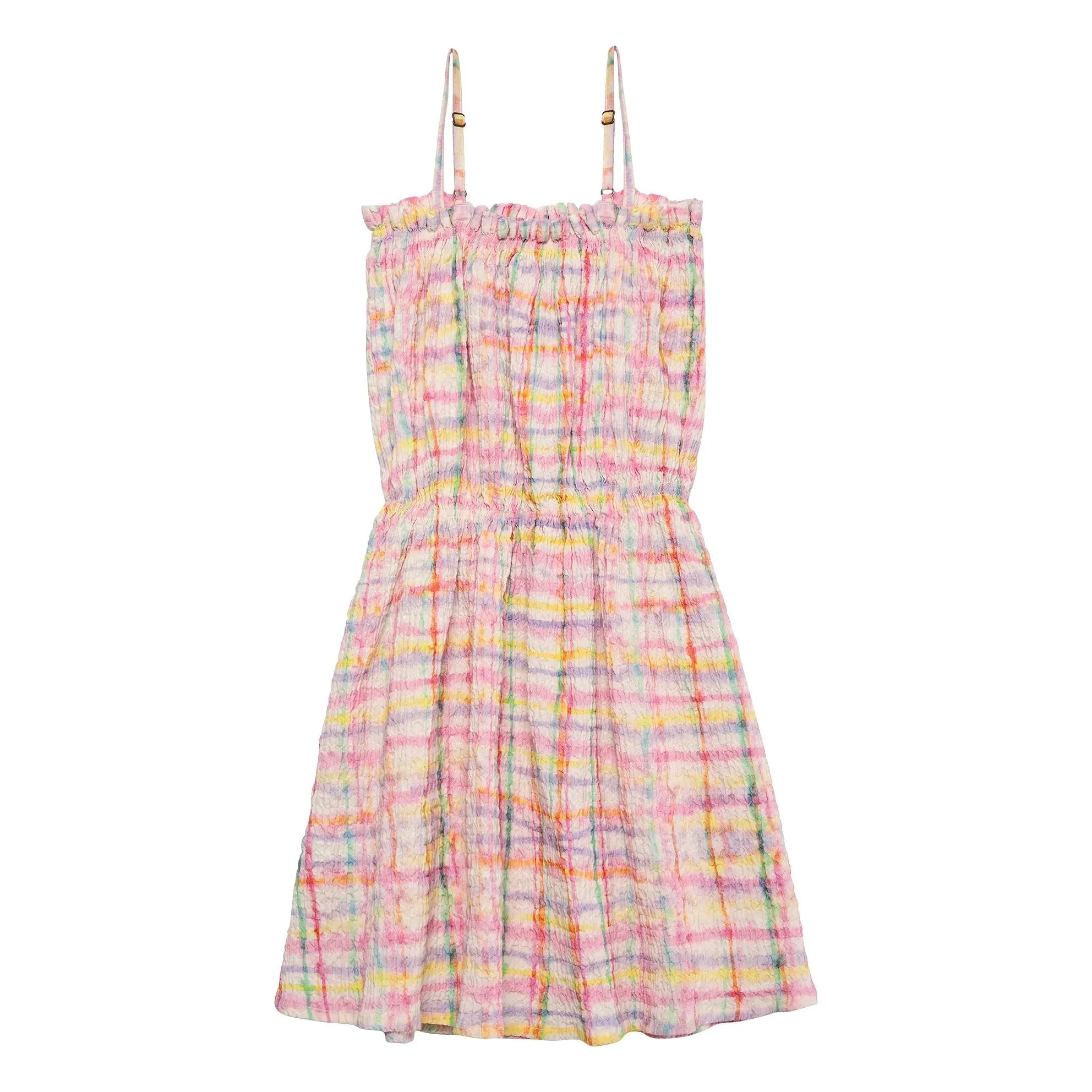 True Artist - Strukturiertes Fliesenkleid | Lila