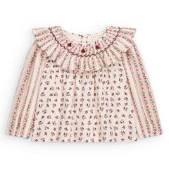 Louise Misha - Ilaria Bluse aus Bio-Baumwolle | Creme