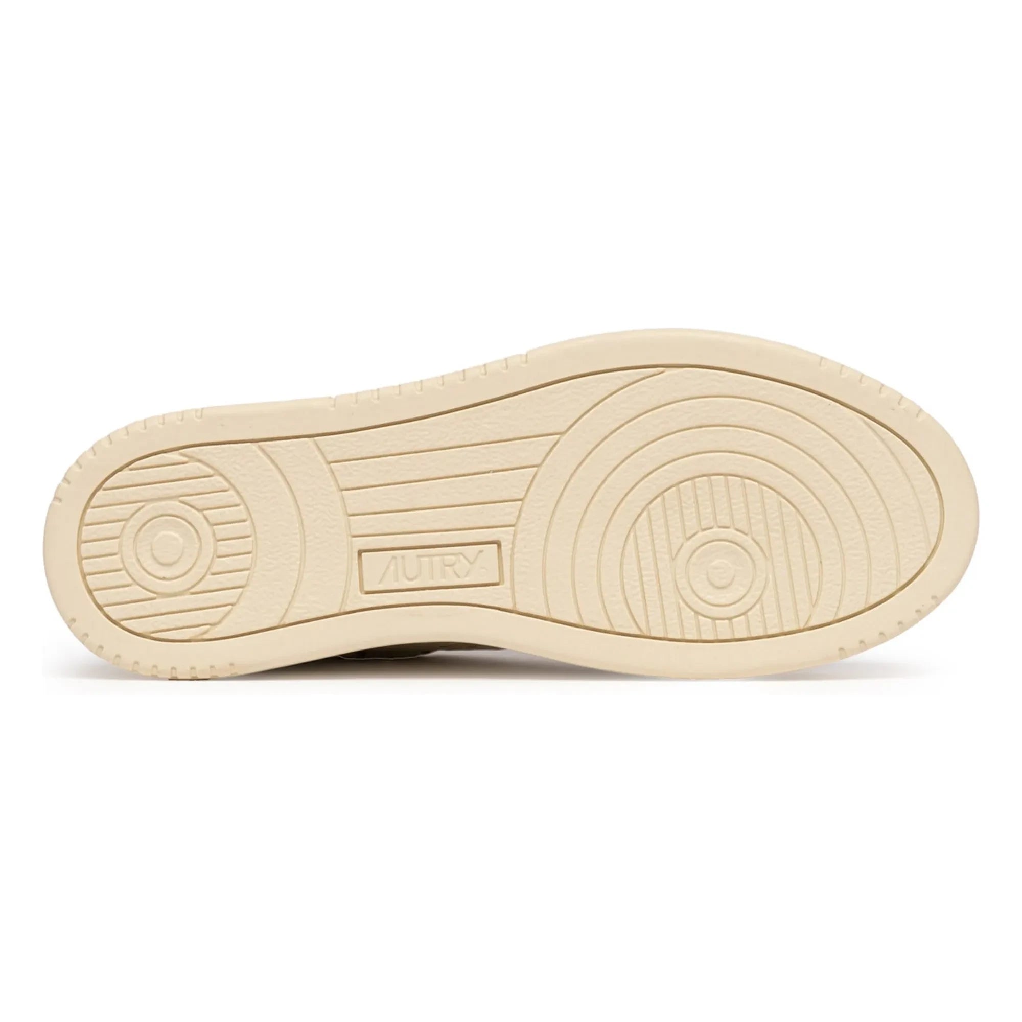 Autry - Medalist Low Openwork Deri Sneakers | Krem