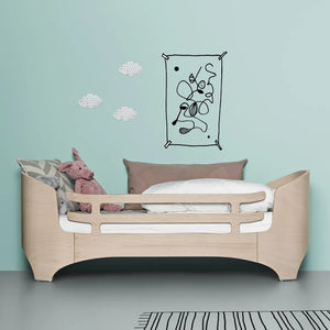 Leander - Junior Bed Safety Barrier | Beige Laminated