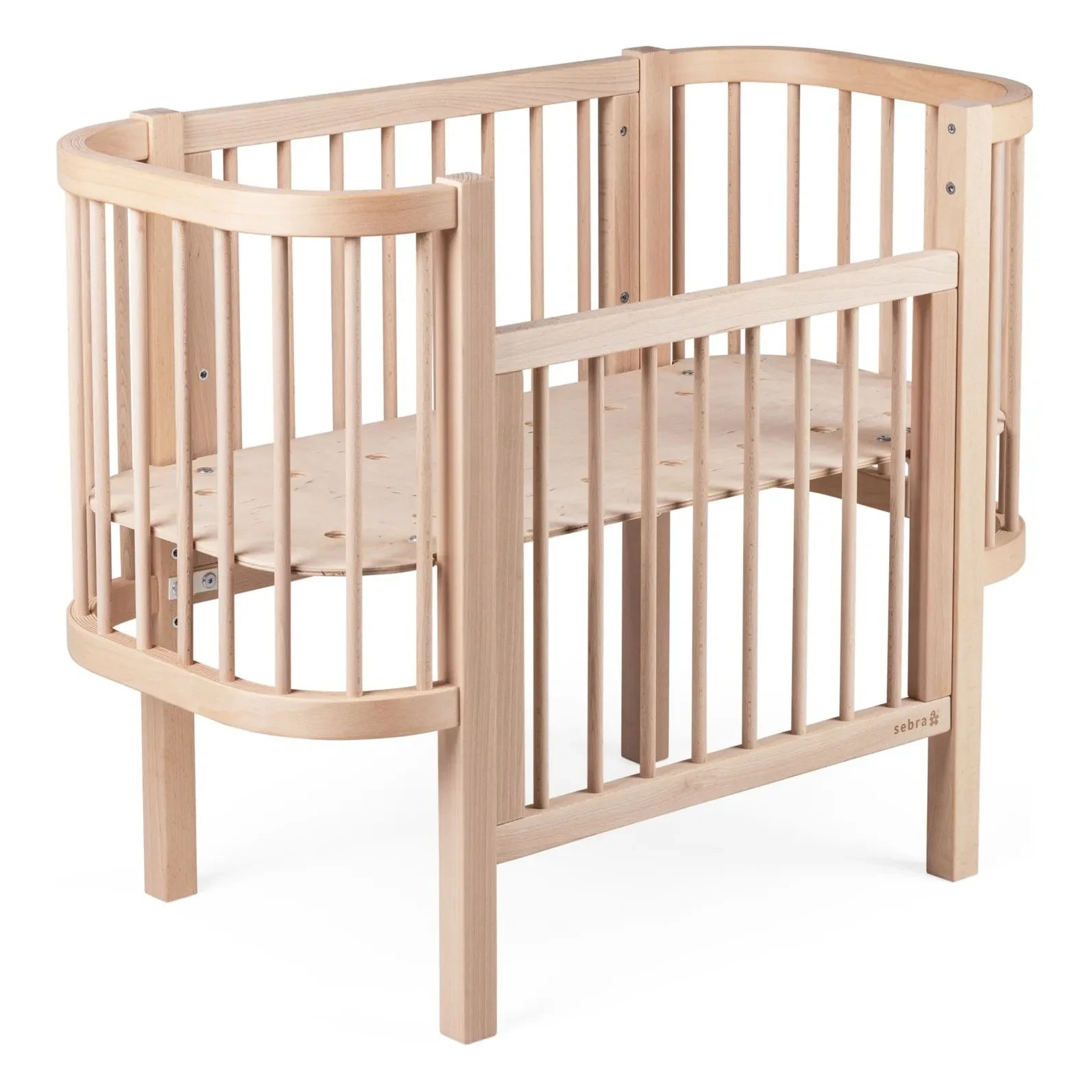Sebra - Babybay Beistellbett | Buche
