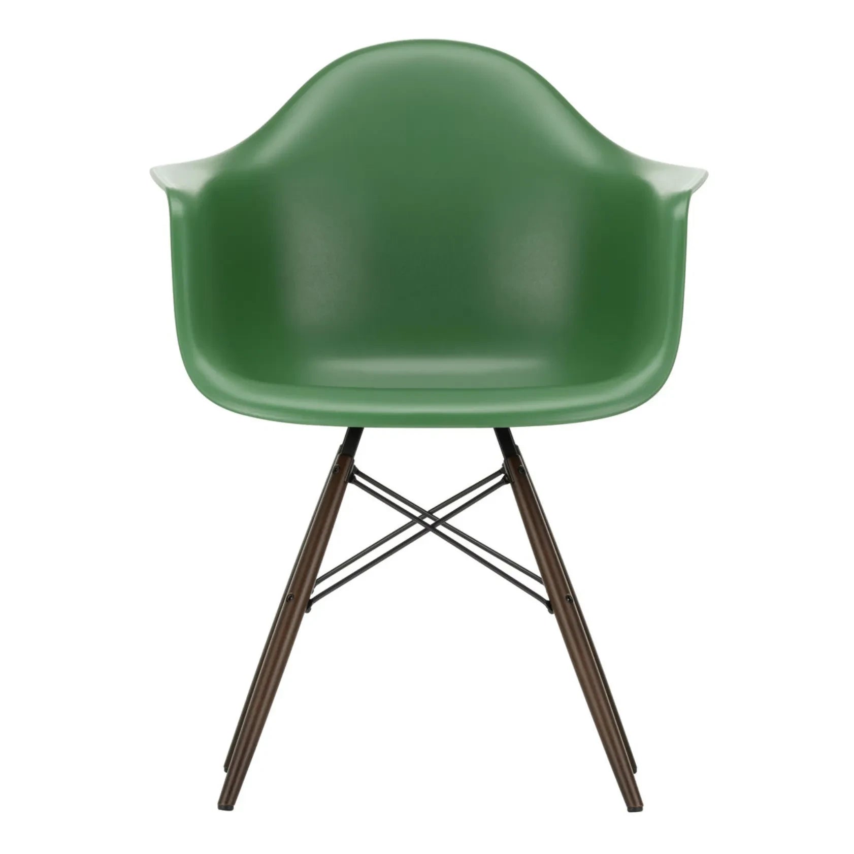 Vitra - DAW sandalye - akçaağaç taban - Charles & Ray Eames | Zümrüt yeşili