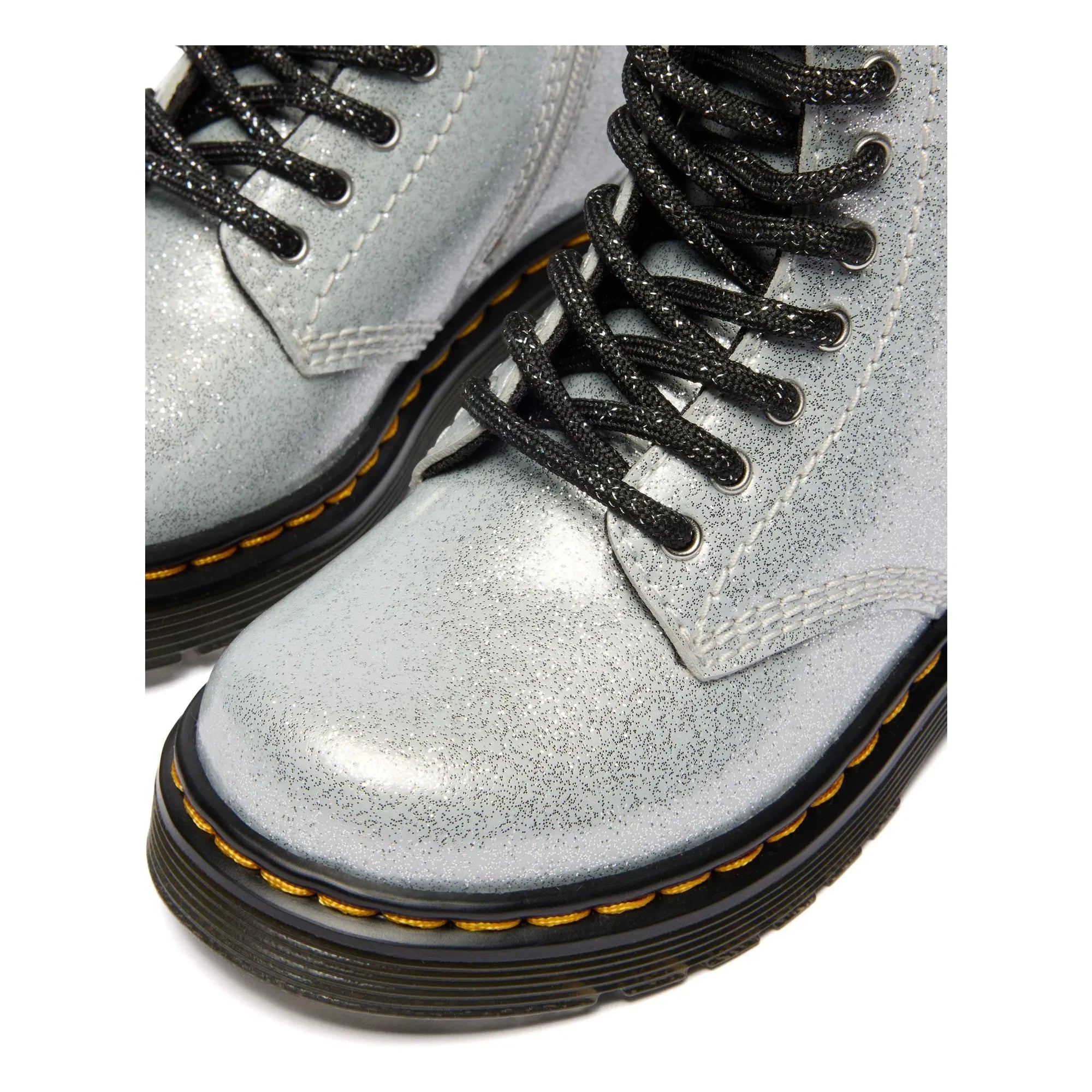 Dr Martens - 1460 J Glitter Çizme | Gümüş