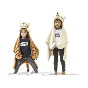 Wild & Soft - Açık Kahverengi Kaplan Kostümü