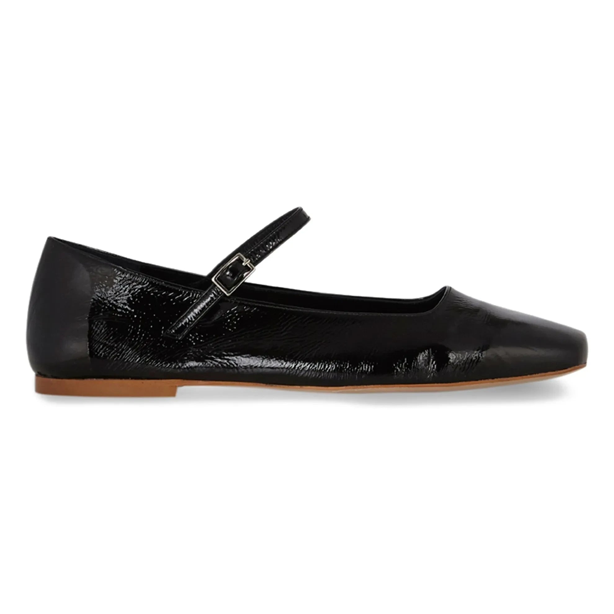 Augusta - Julieta Patent Ballerinas | Black