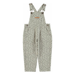 Piupiuchick - Floral Patterned Romper | Light Gray