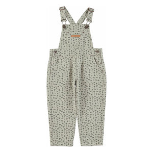 Piupiuchick - Floral Patterned Romper | Light Gray