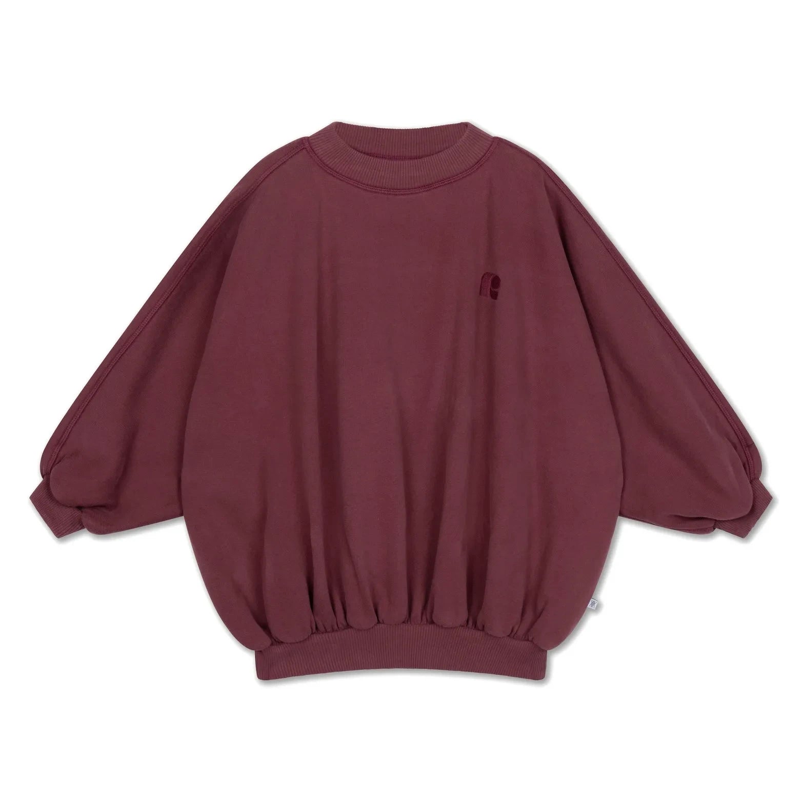 Repose AMS - Oversize Organik Pamuklu Sweatshirt | Bordo