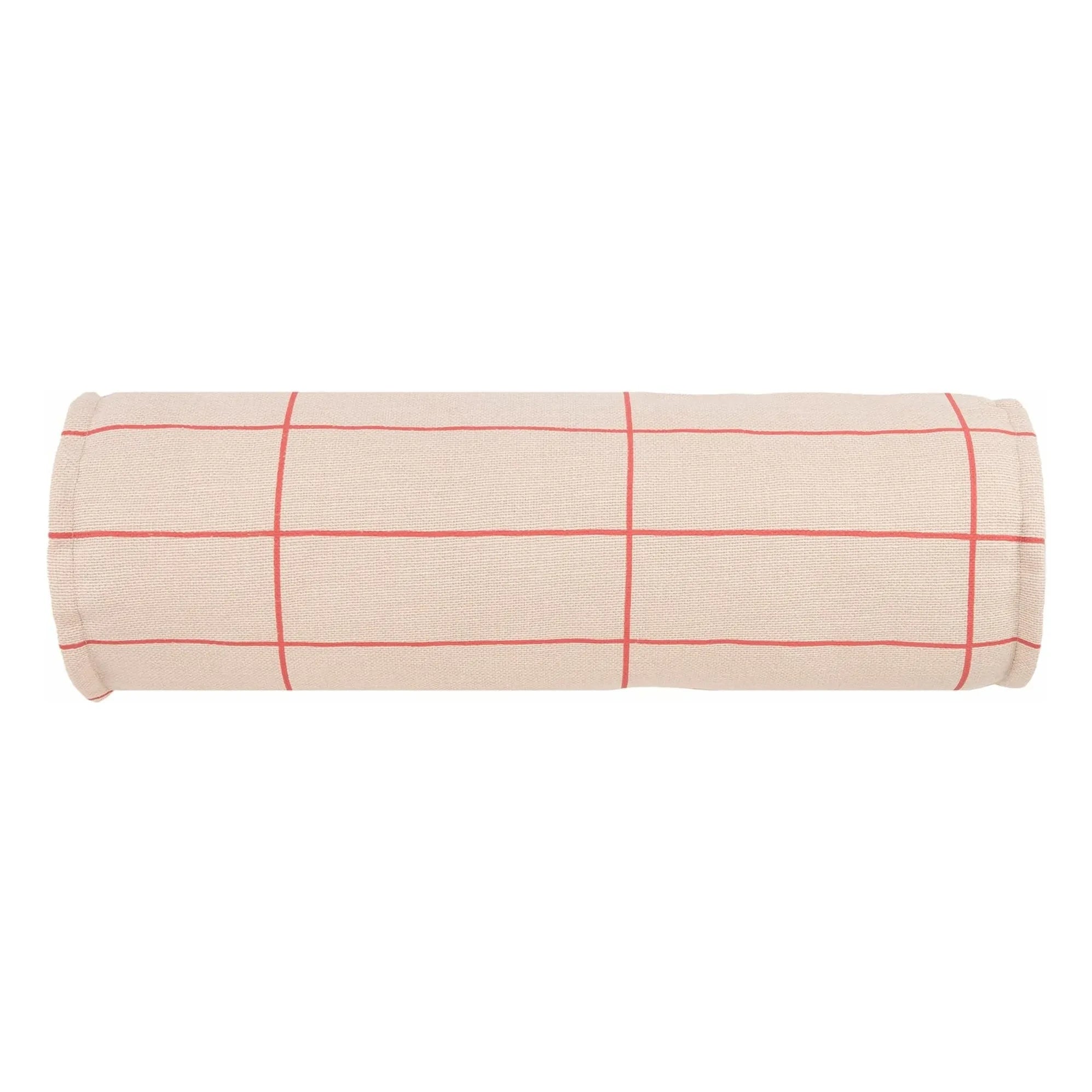 Nobodinoz - Organic cotton bolster pillow | Powder Pink