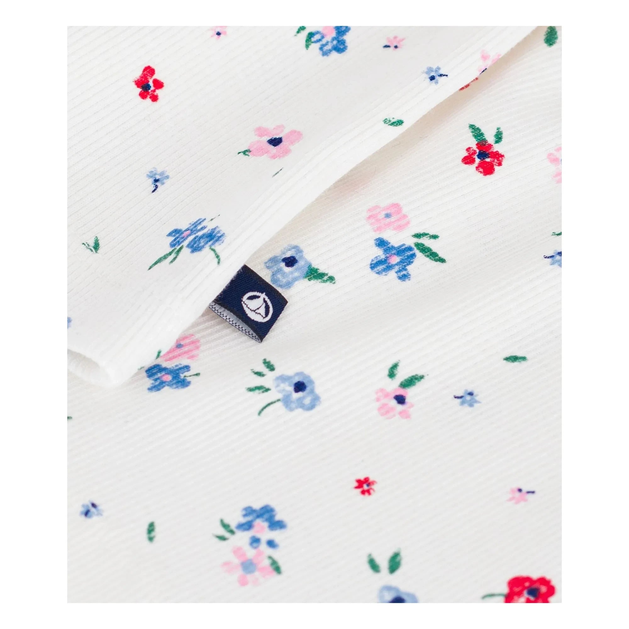Petit Bateau - Fitilli Tişört | Beyaz