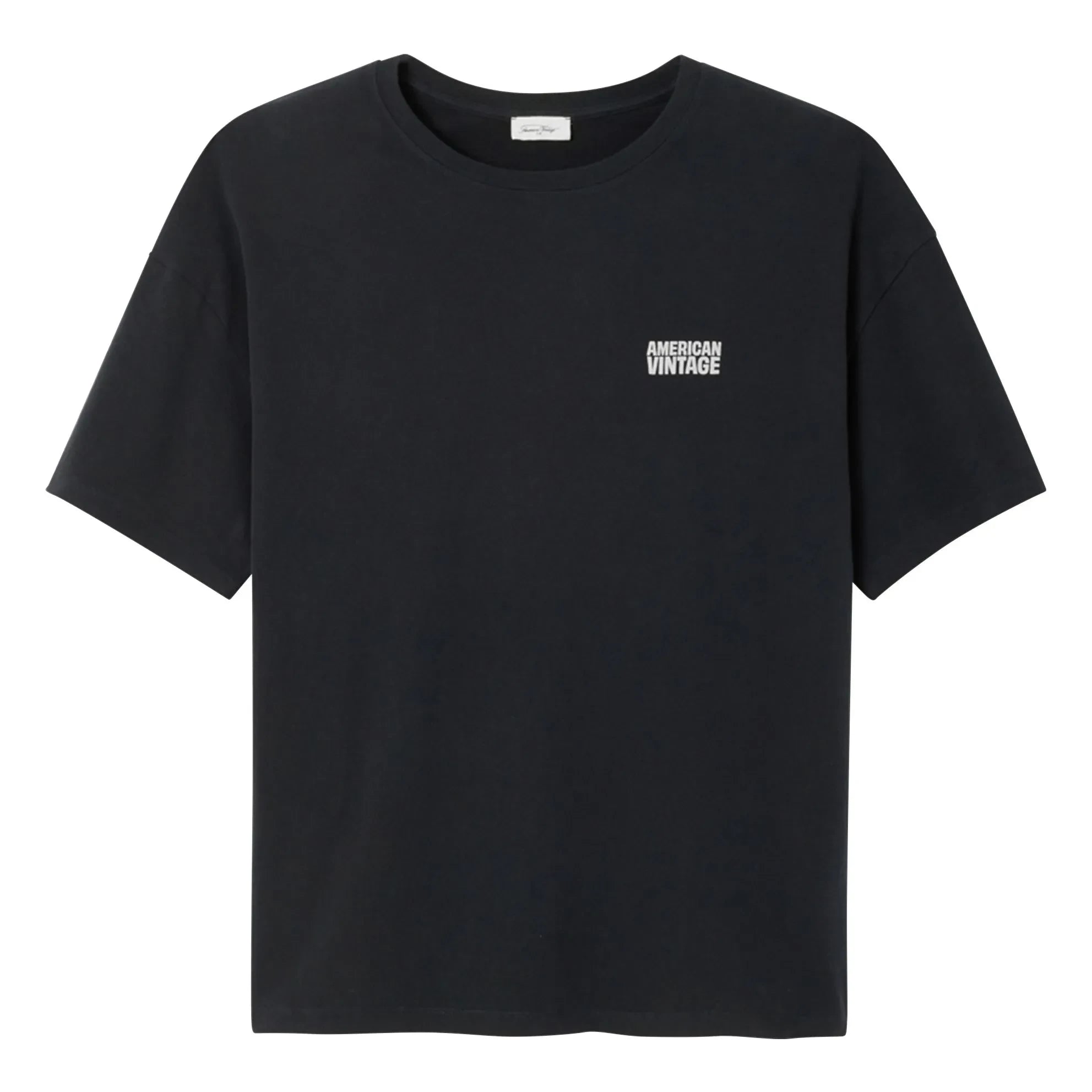 American Vintage - Crew Neck T-Shirt | Black