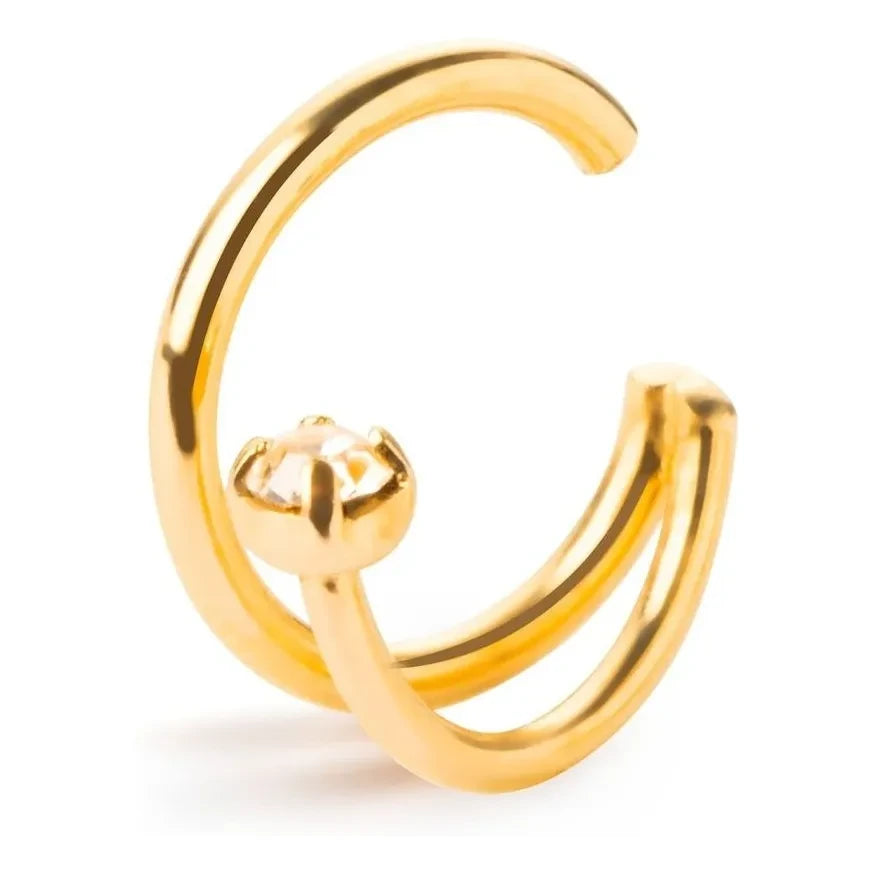 April Please - Earcuff Ernest | Champagne