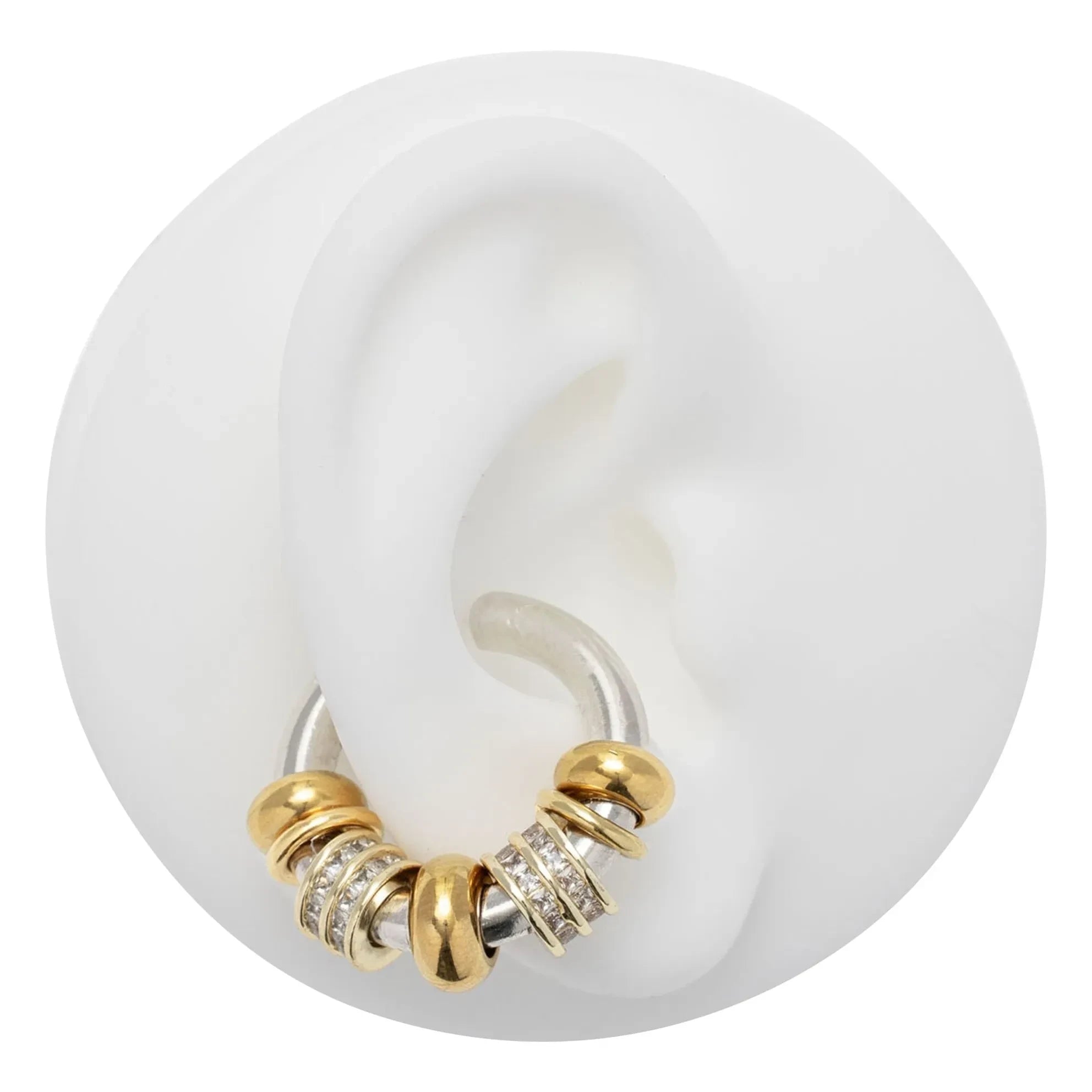 Sigal - Earcuff Amena | Gold/Silber