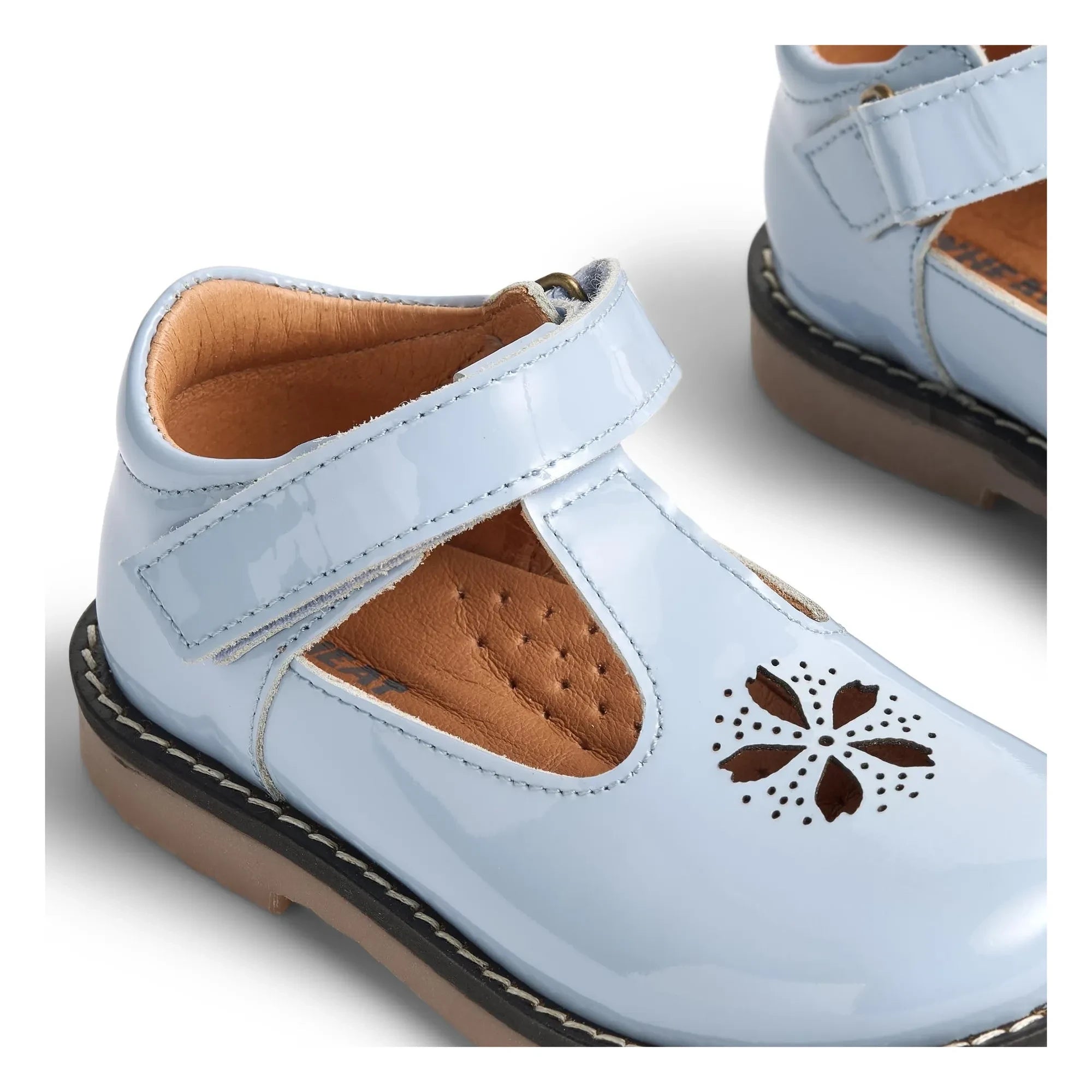 Wheat - Mary Jane Shelby Sandalen | Hellblau