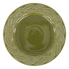 House of Capricorn - Vime dessert plate | Green