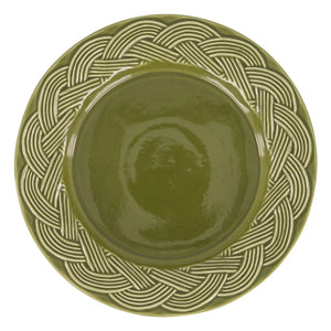 House of Capricorn - Vime dessert plate | Green