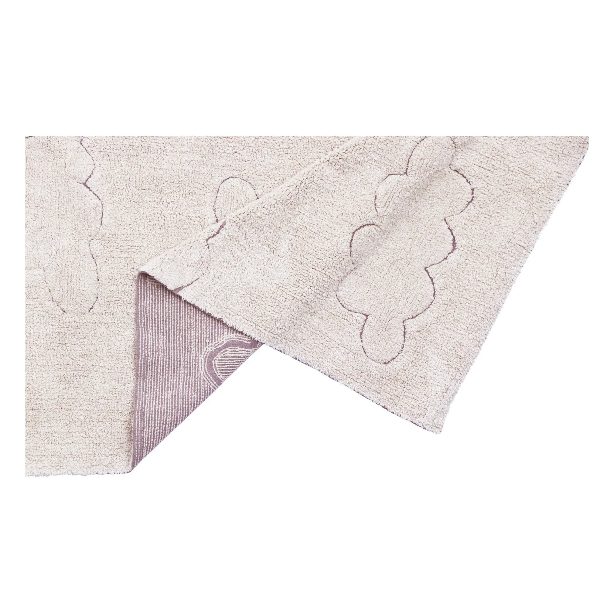Lorena Canals - Wolken RugCycled Teppich | Ecru