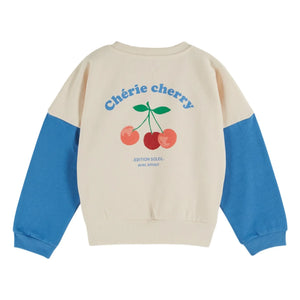 Emile et Ida - Cherry Sweat | Creme