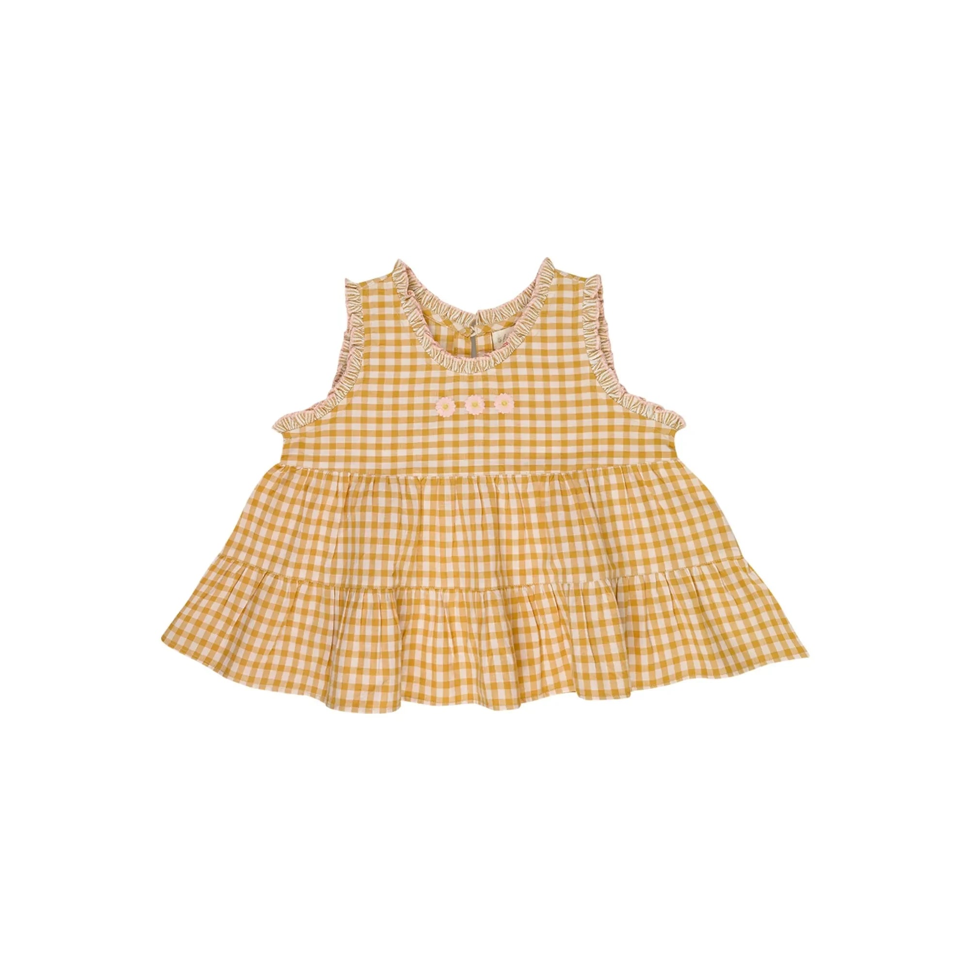 Lilinoa - Brodé Kareli Top Esther | Karamel