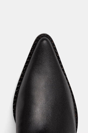 MICHAEL Michael Kors kadın deri bot Farren Flat Boot
