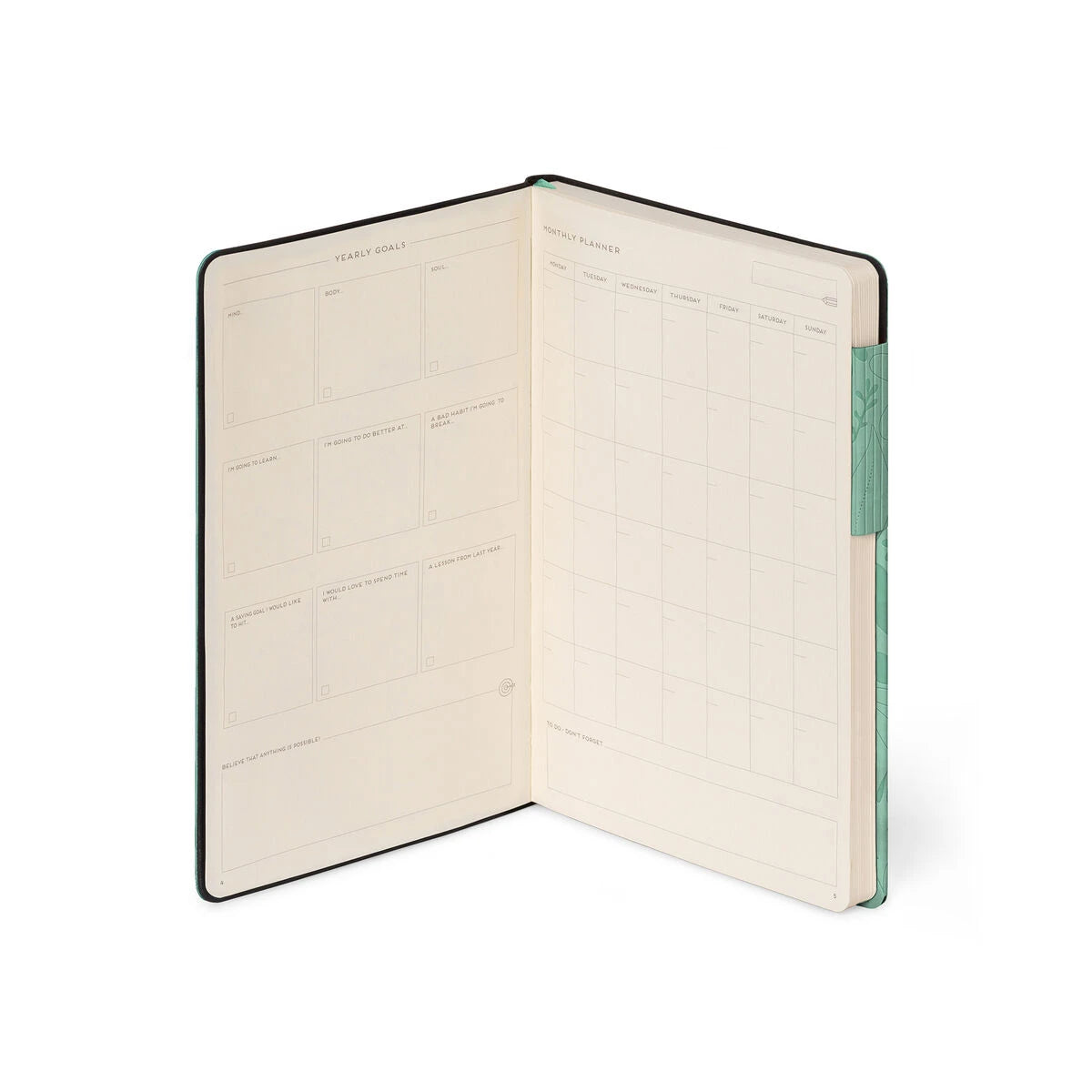 Legami - Blank Pages and Monochrome Soft Cover Notebook - Botanic Garden - My Notebook