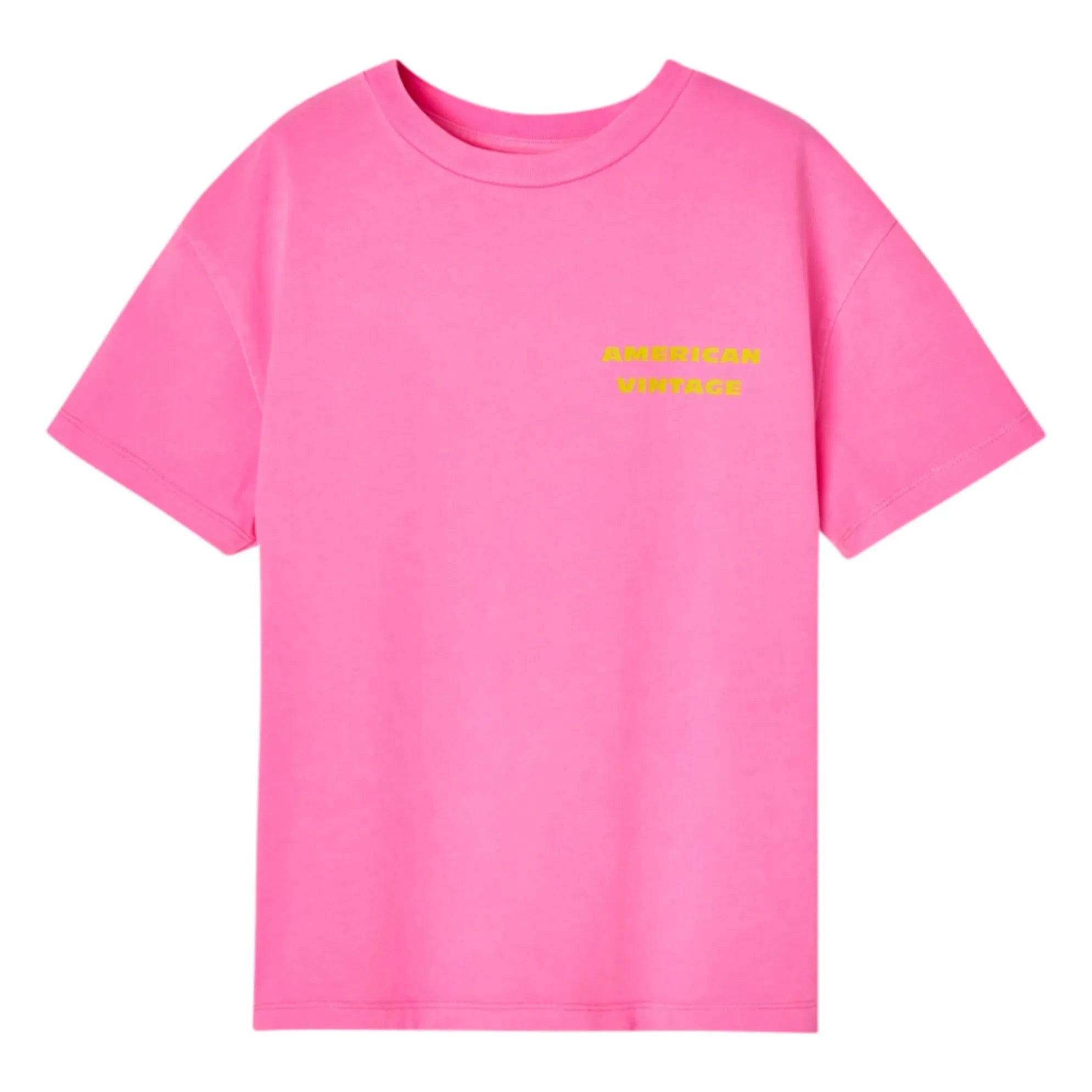American Vintage - Fizvalley T-Shirt | Fluorescent Pink