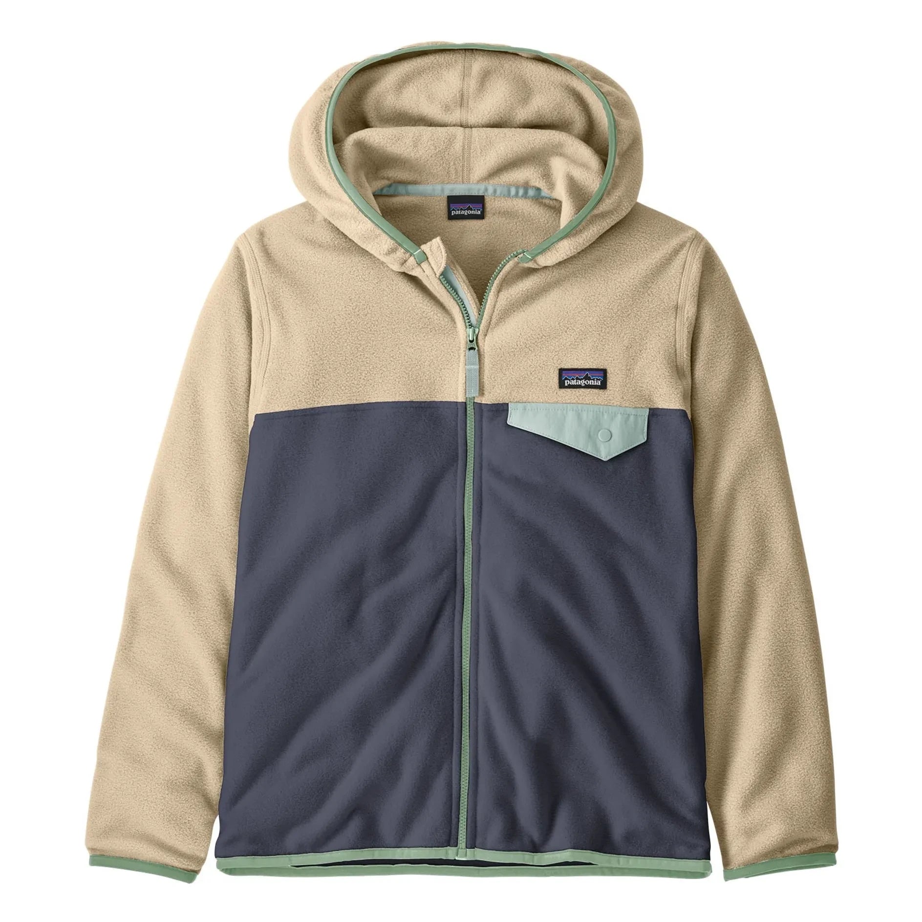 Patagonia - Micro D Snap-T Geri Dönüştürülmüş Elyaf Polar Ceket | Lacivert