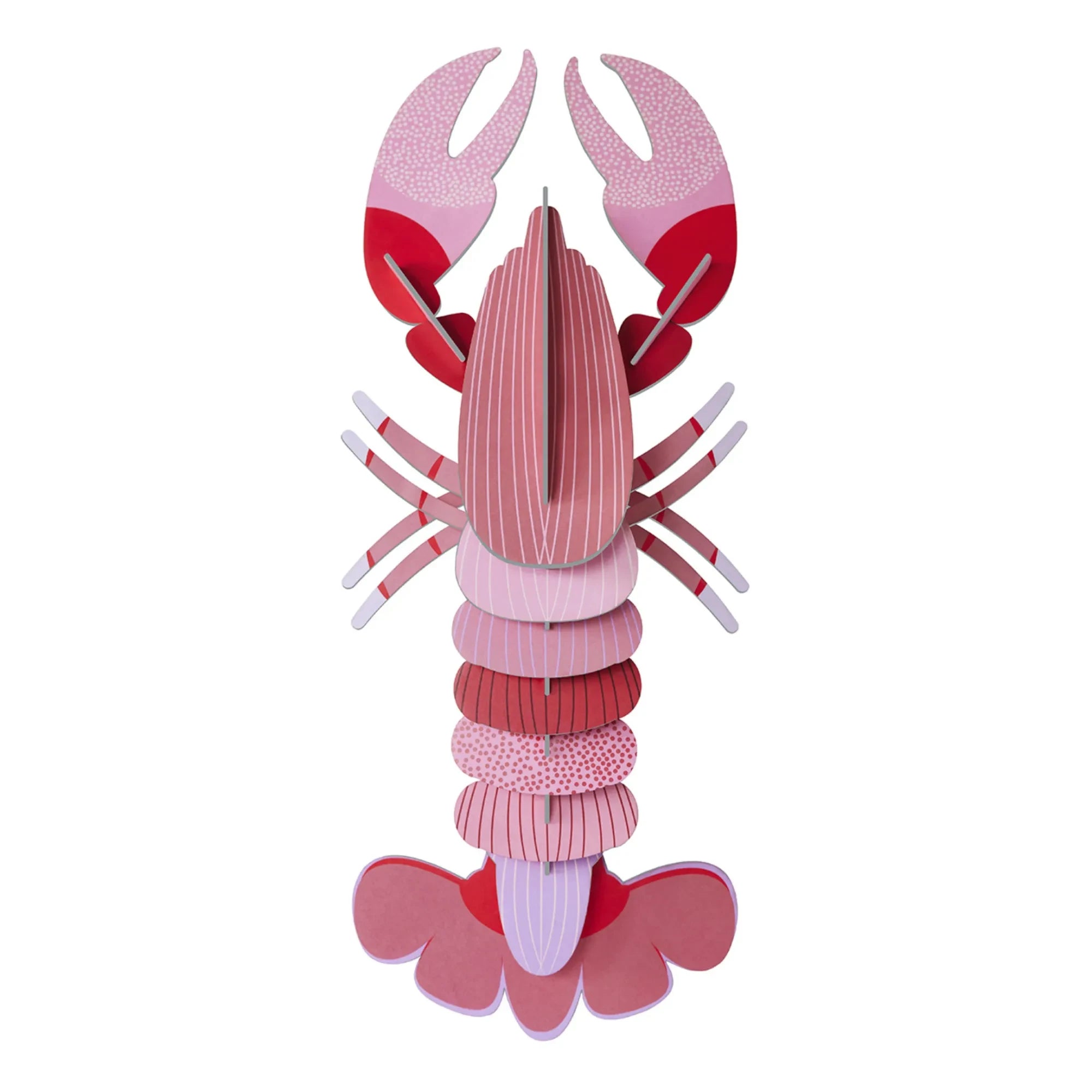 Studio Roof - Lüks Istakoz Duvar Dekoru | Pembe