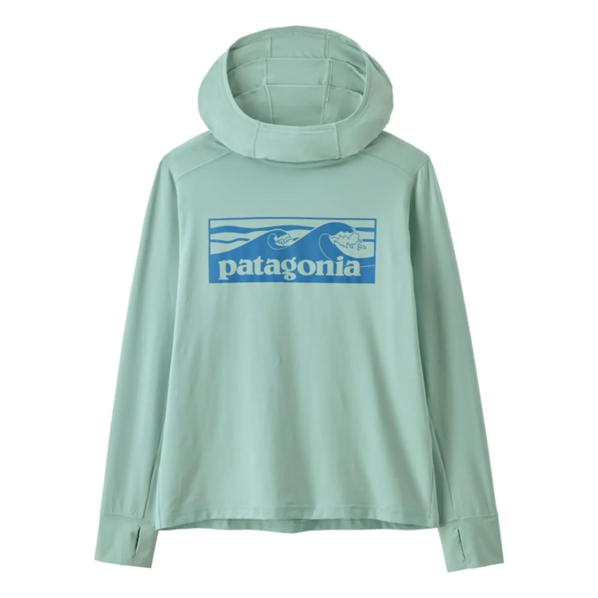 Patagonia - SW Vagues Geri Dönüştürülmüş Lifler Kapüşonlu Sweatshirt | Açık mavi