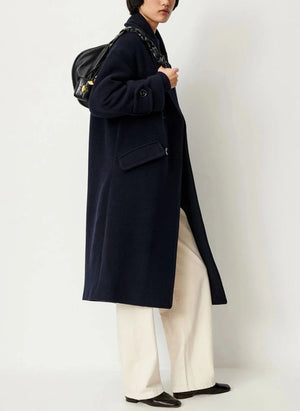 Sessùn - Mia Wool Coat | Navy