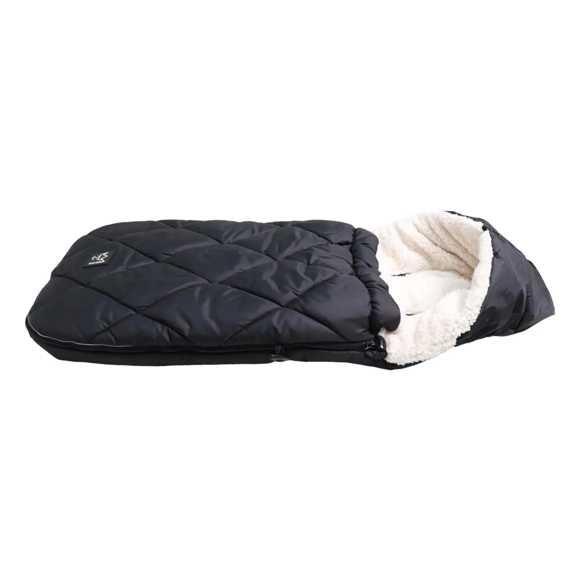 Kaiser - Sherpa Fleece XL Too Universal Ayak Örtüsü | Siyah