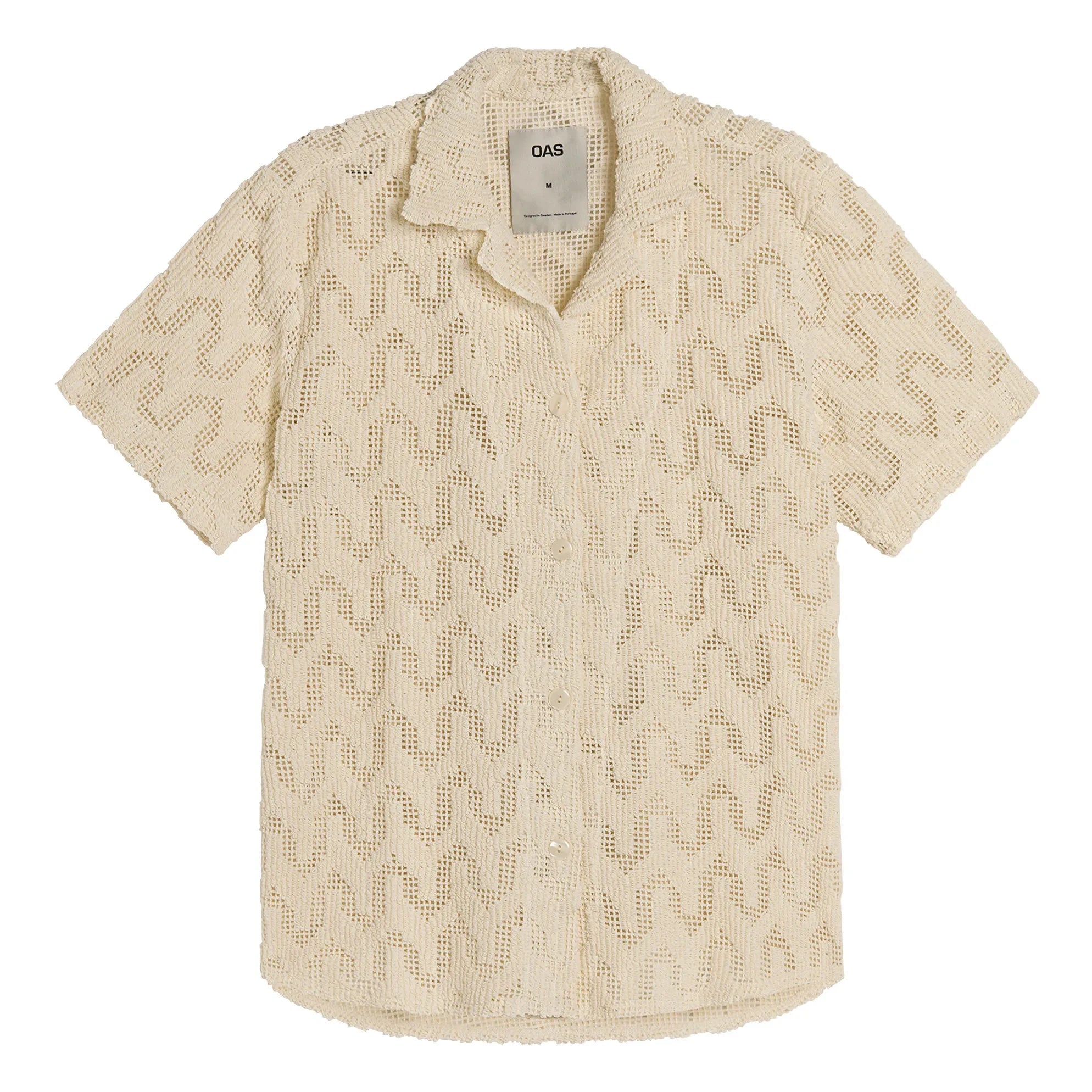 OAS – Atlas Melierte Bluse | Ecru