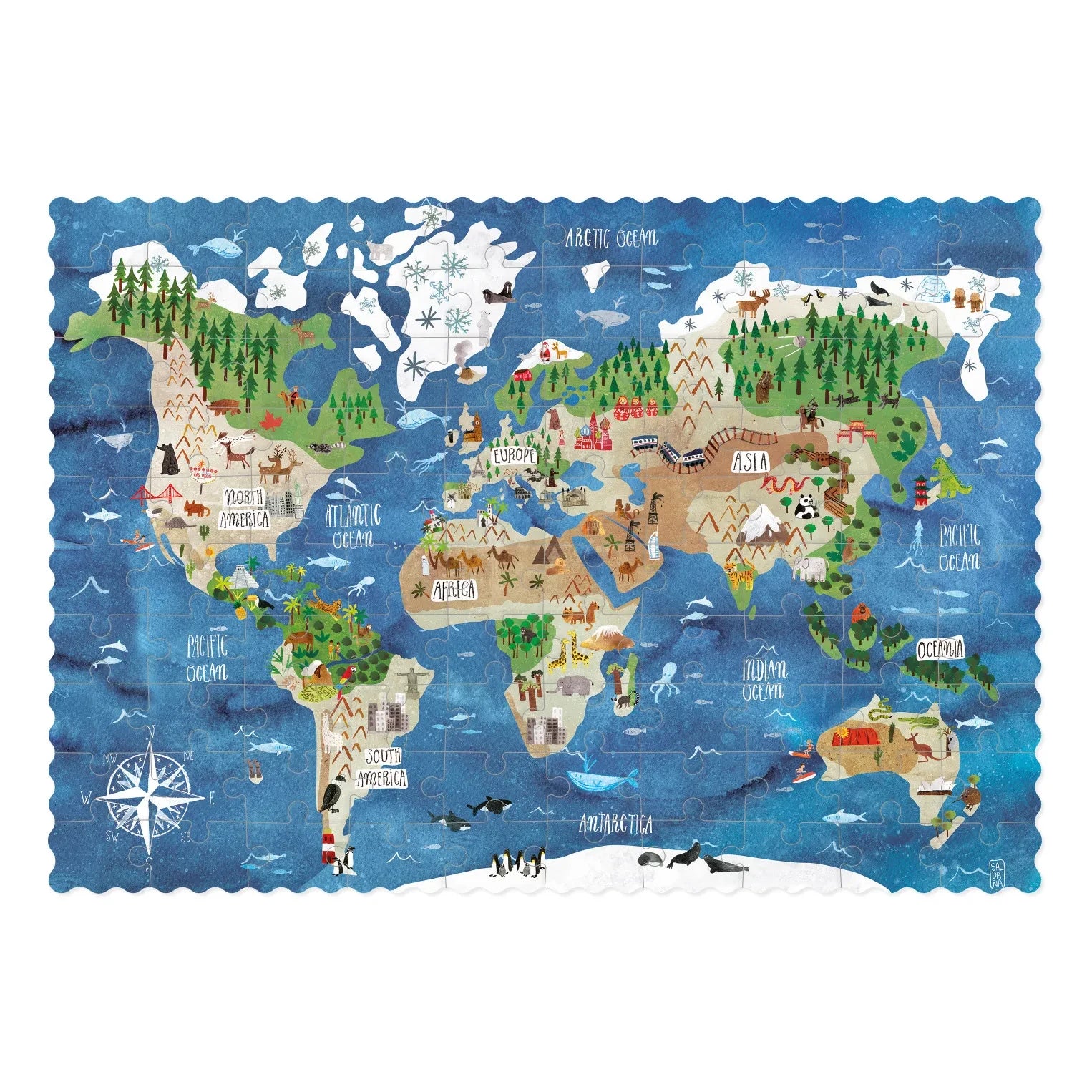 Londji - Discover the World cep yapbozu