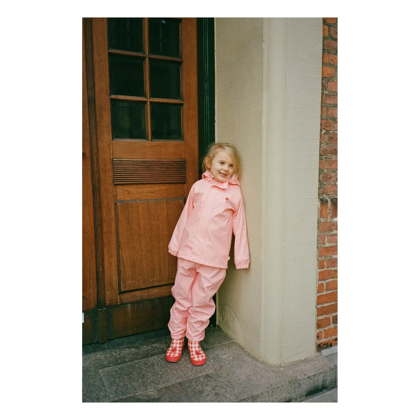 Flöss - Misty Strawberries Rain Boots | Red