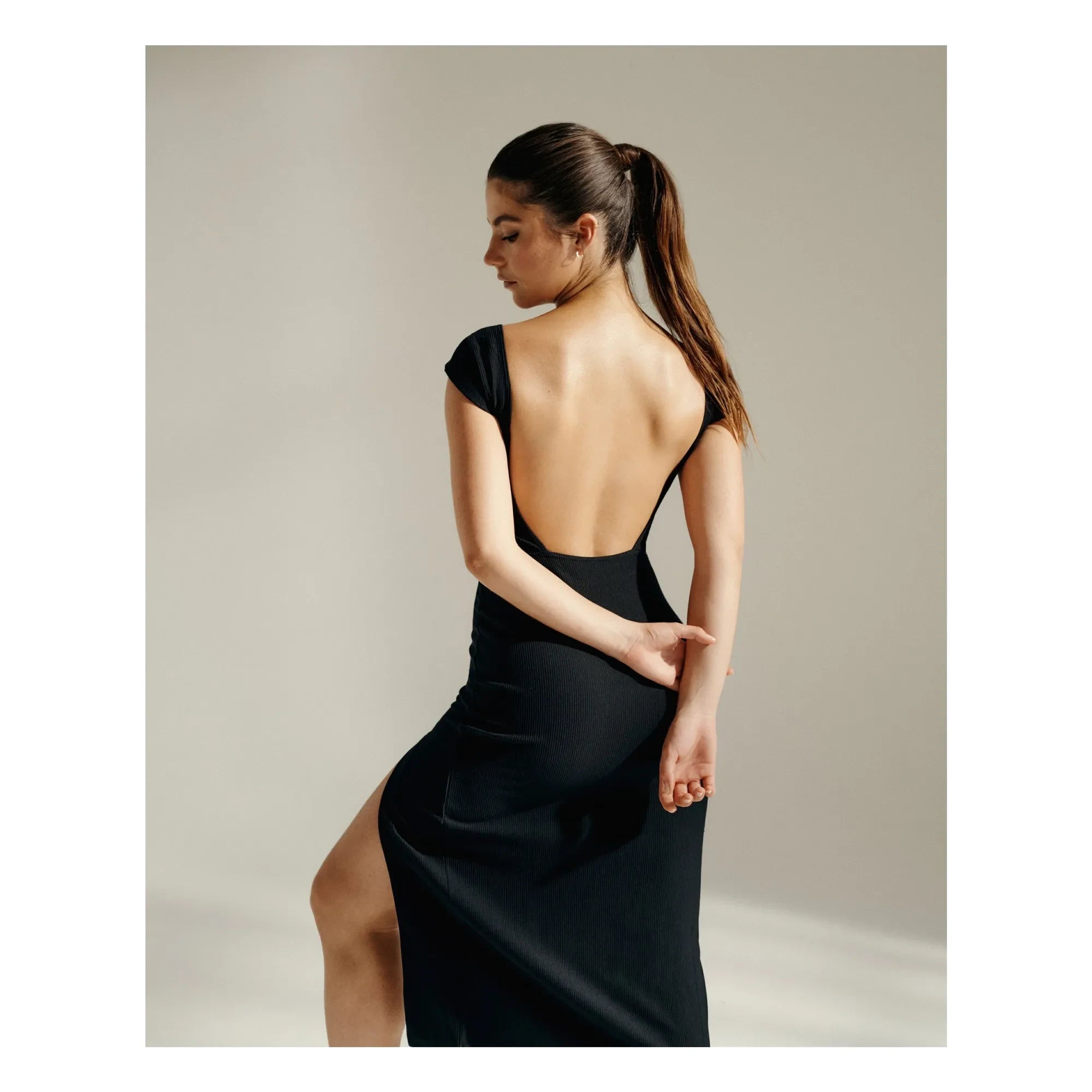 Flair - Alienor elbise | Siyah