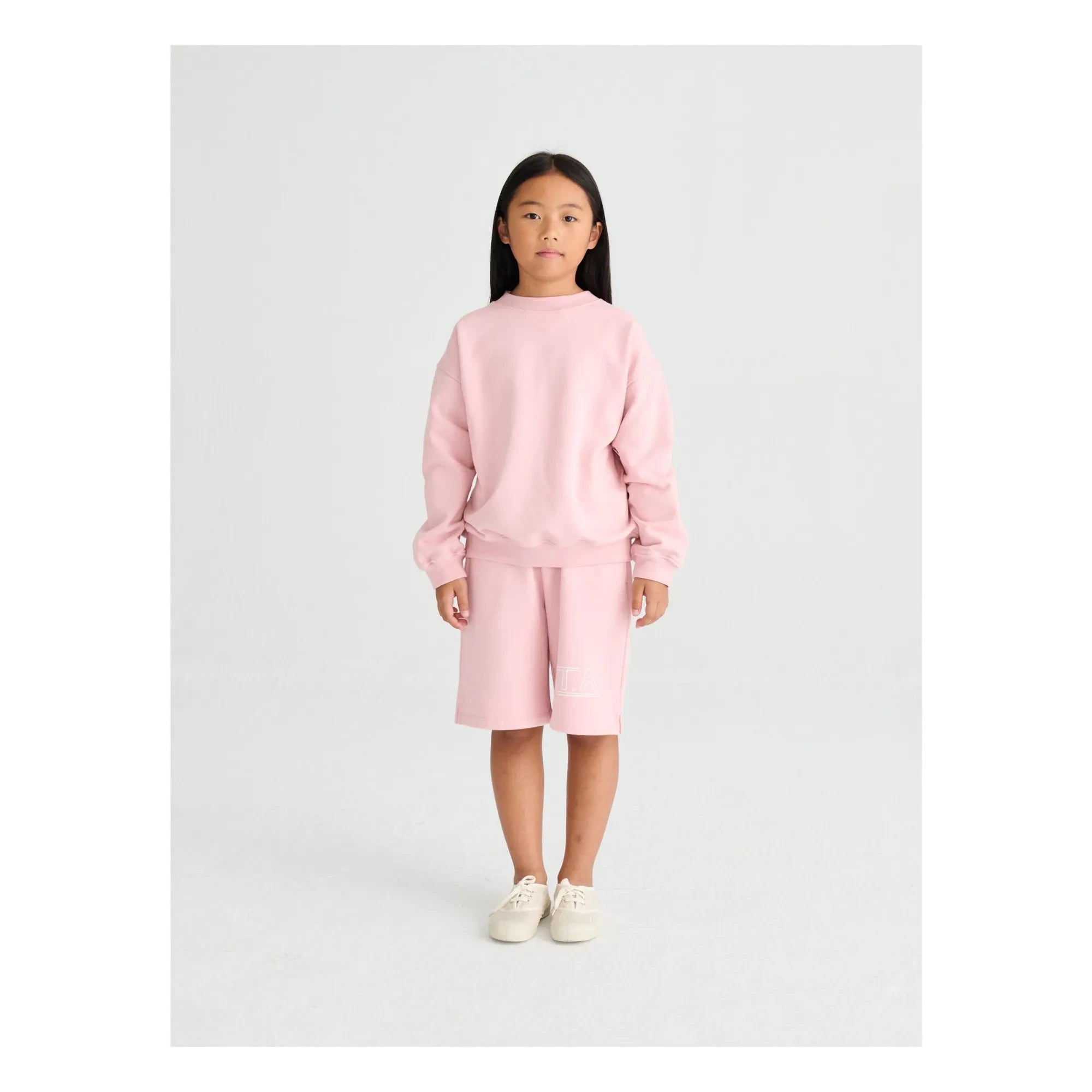 True Artist - Sweat N°11 True Artist Organic pamuk | Soluk Pembe