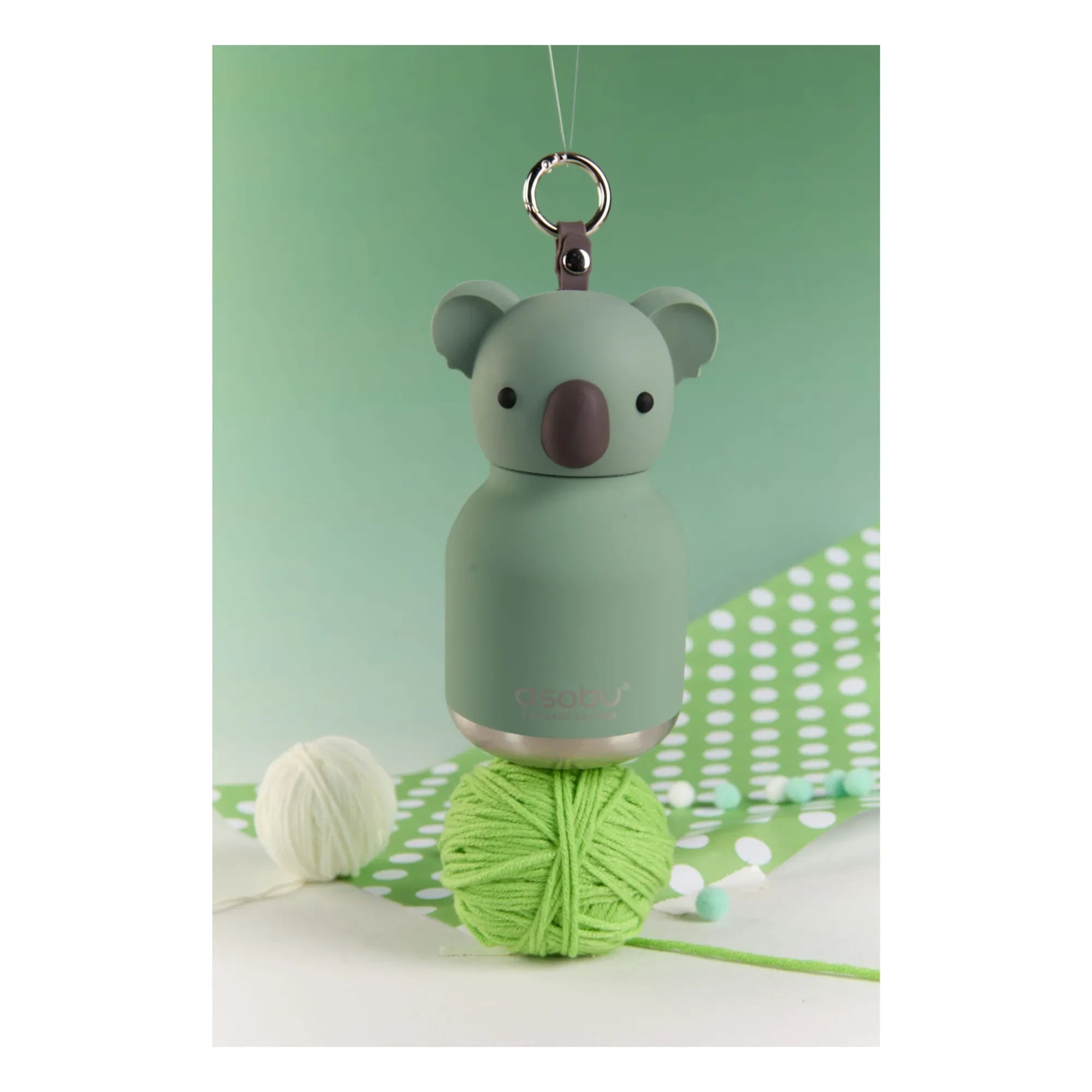 Asobu - Koala Stainless Steel Mini Bottle | Gray