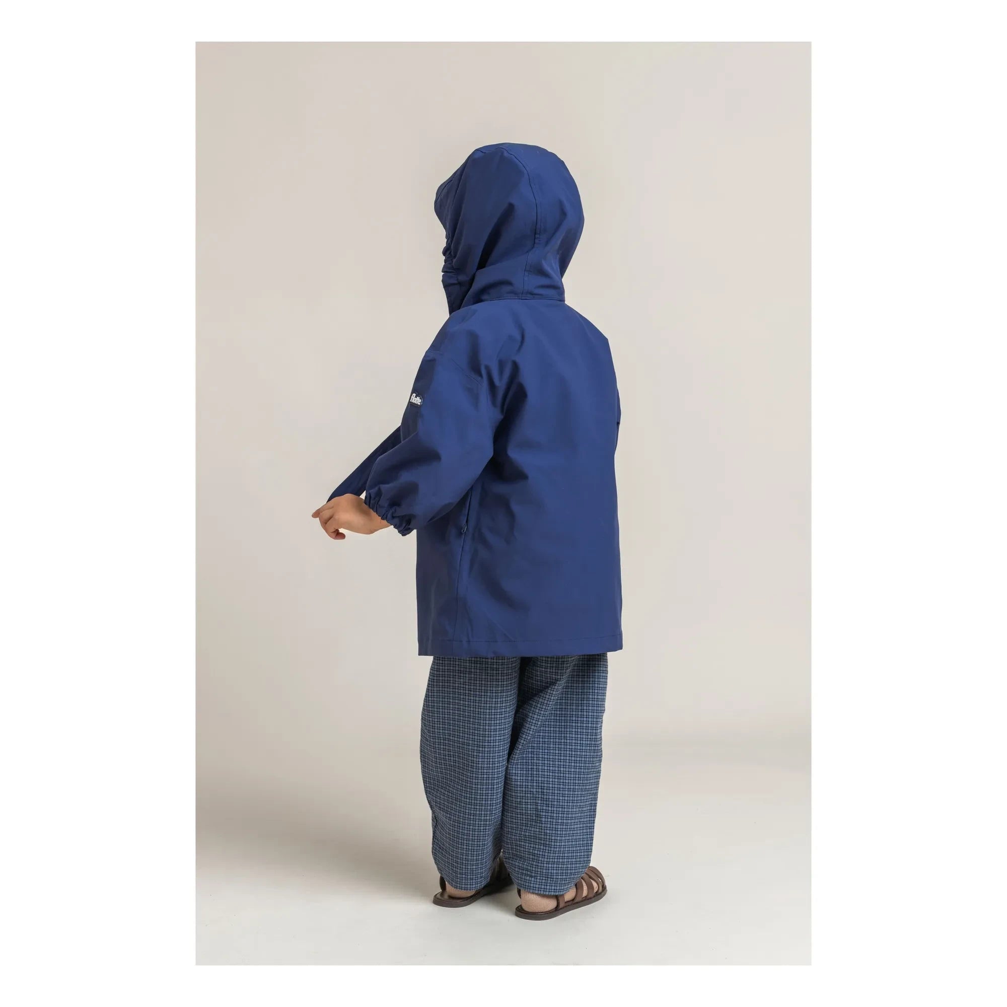 Fluff - Richelito Waterproof Coat | Dark Blue