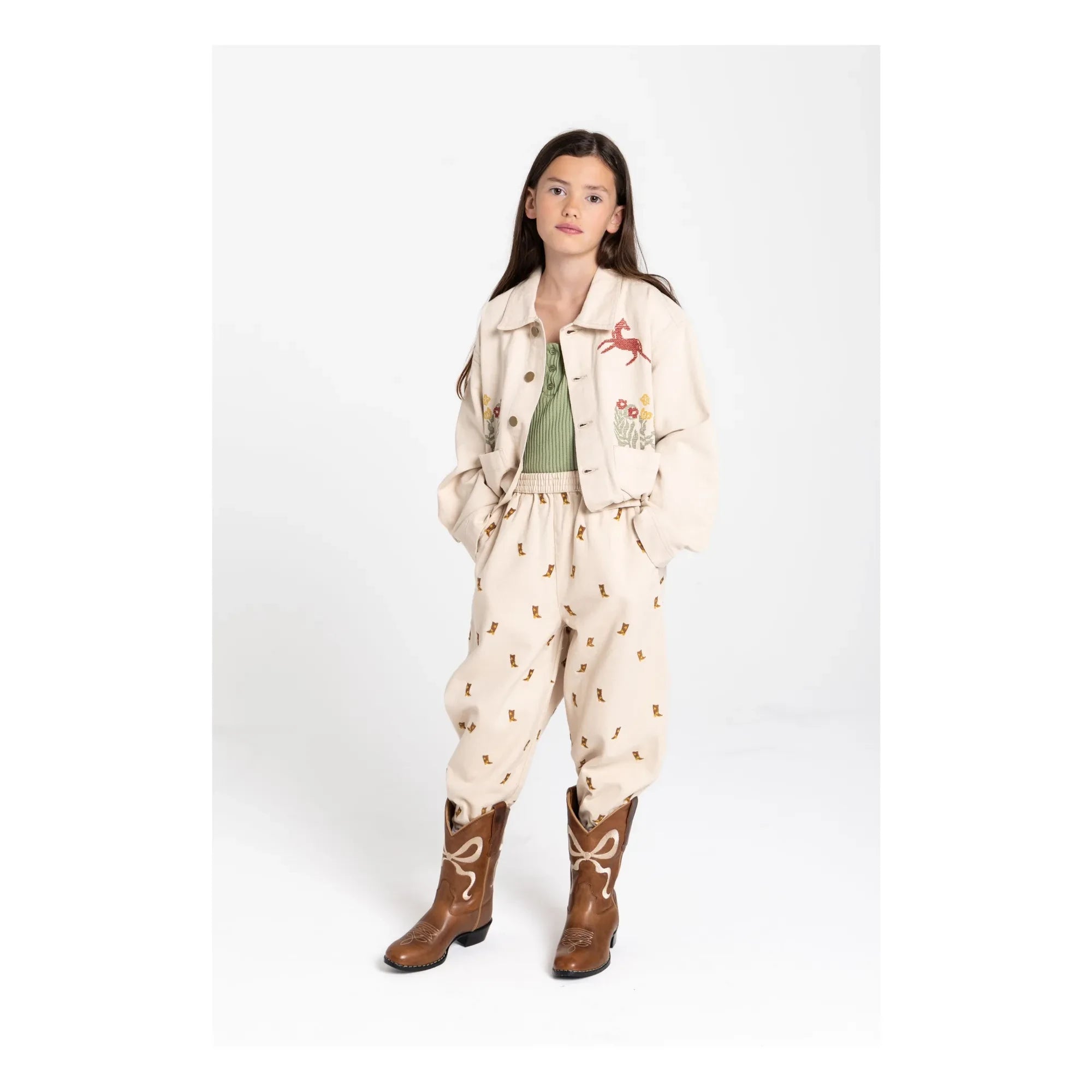 Hundred Pieces - Balon pantolon Gianna Boots | Krem