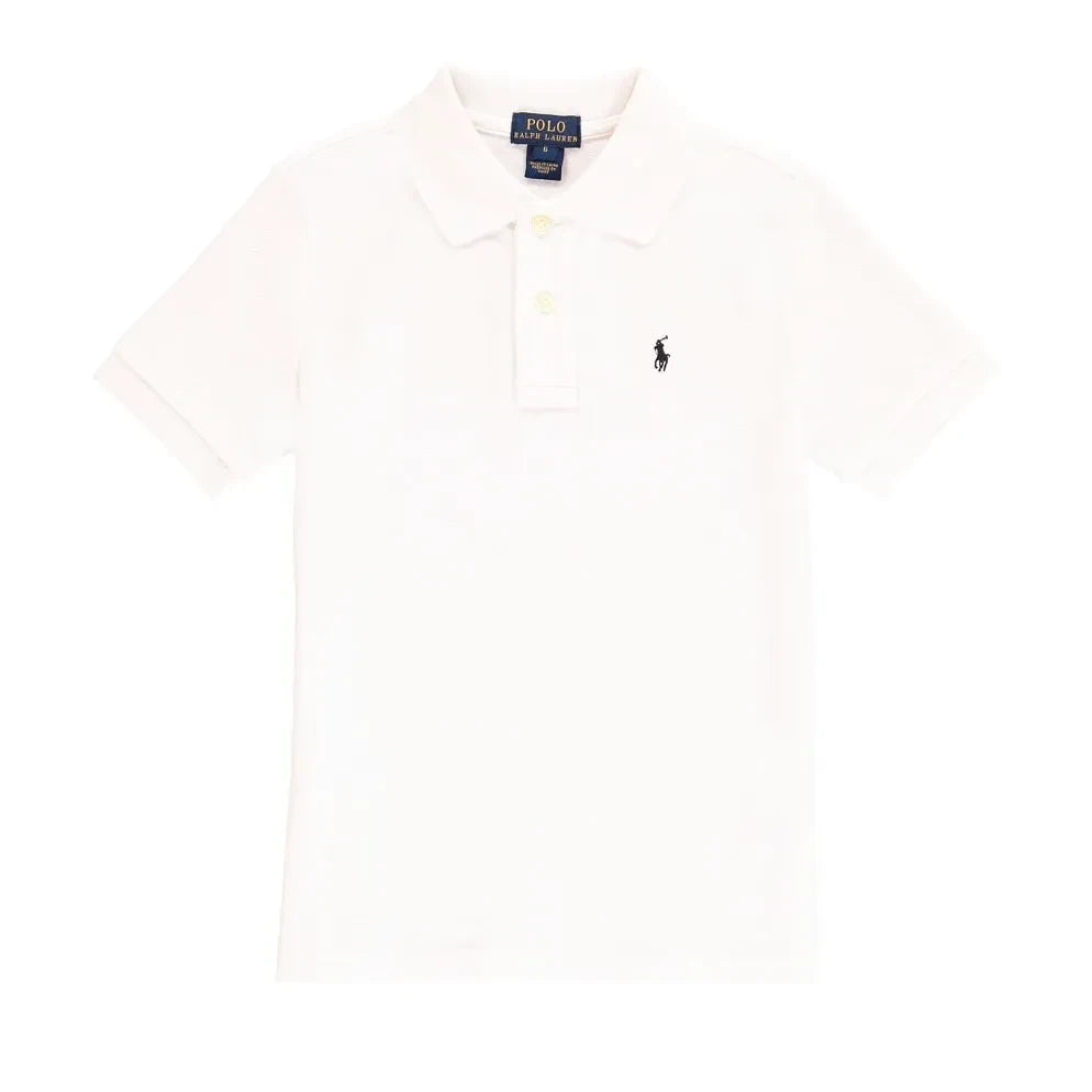 Ralph Lauren - Klasik Fileli Polo | Beyaz