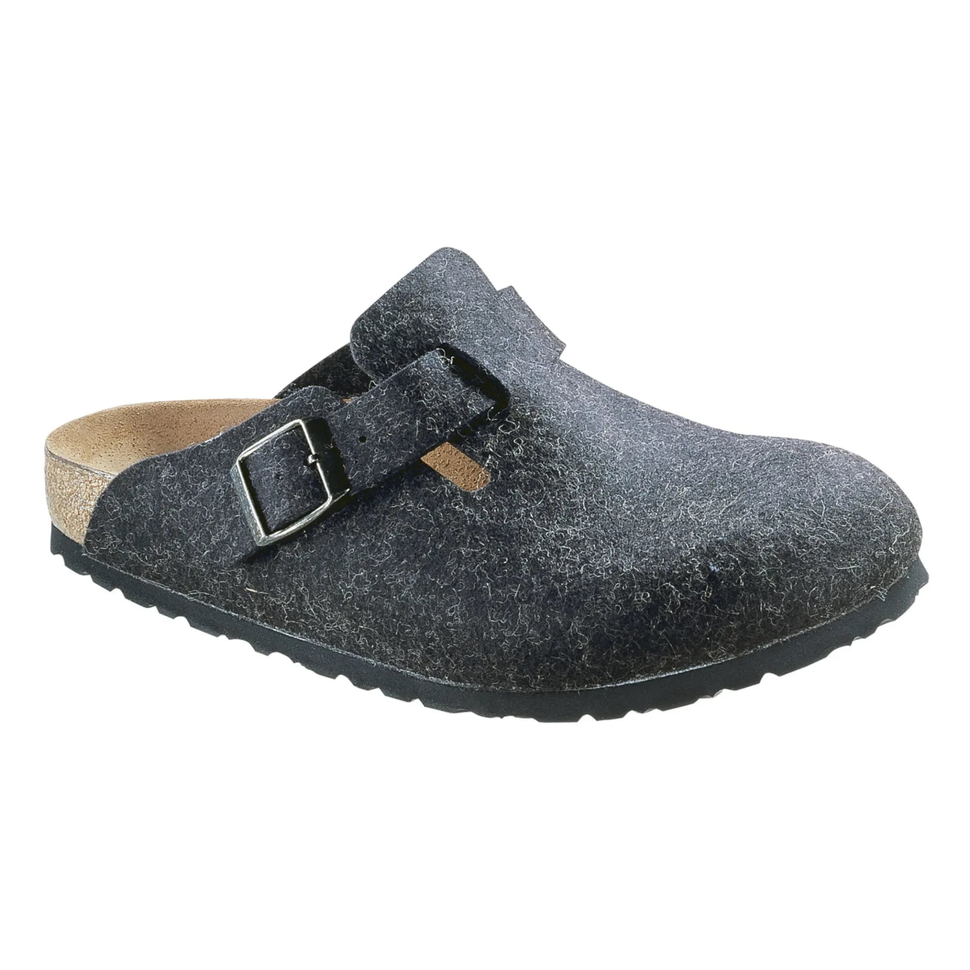 BIRKENSTOCK - Boston Standart Kalıp Terlikler - Yetişkin Koleksiyonu | Kömür grisi