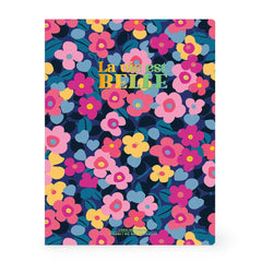 Legami - Resimli Sert Kapaklı Çizgili B5 Defter - Çiçekler
