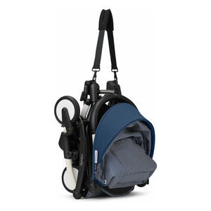 Stokke® - YOYO³ 6+ Baby Stroller White Frame | Air France Blue