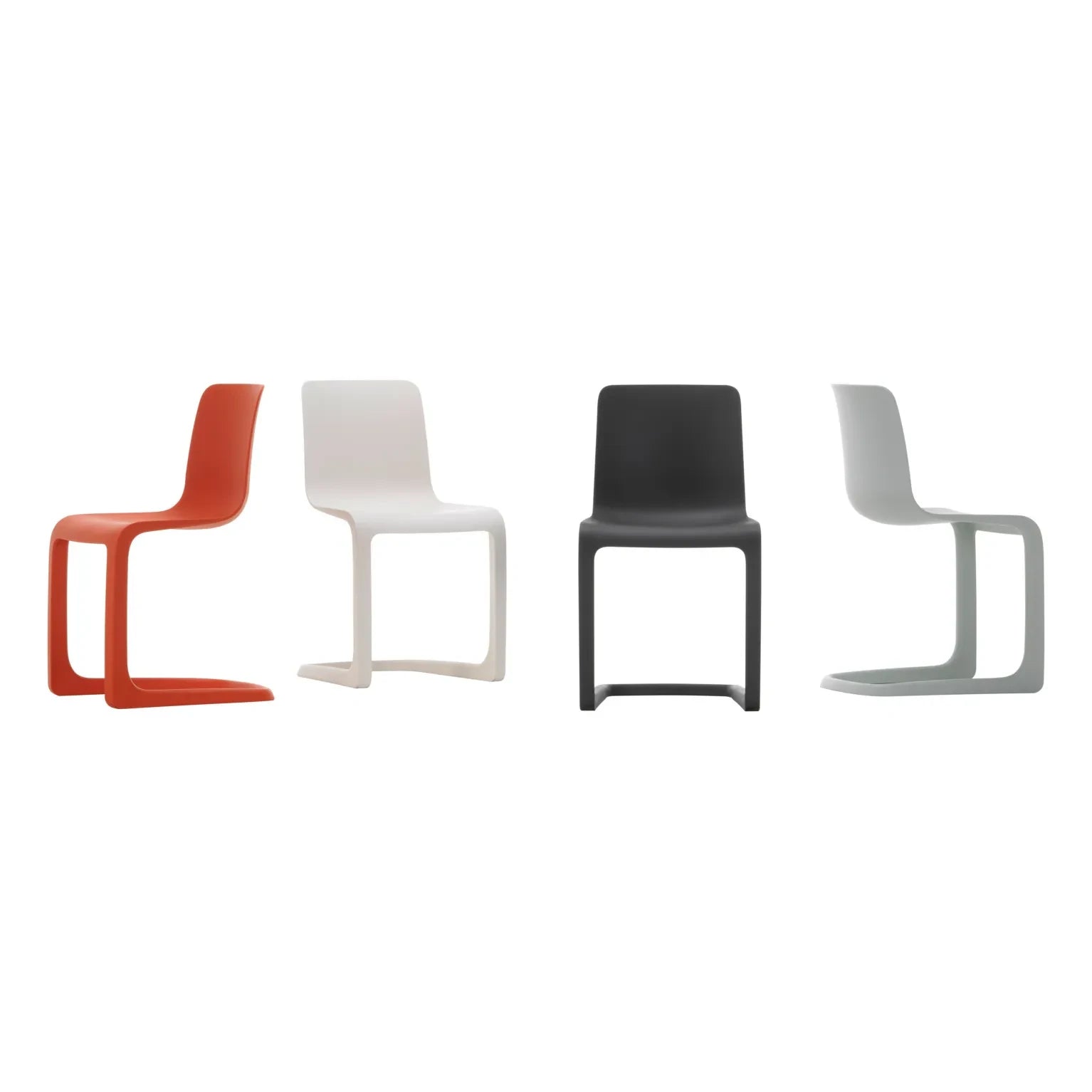 Vitra - EVO-C Sandalye - Jasper Morrison | Fildişi