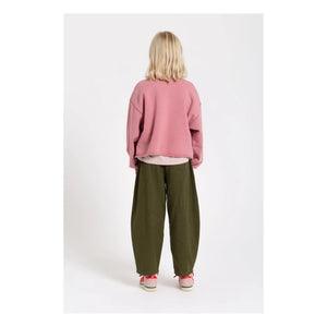 Hundred Pieces - Belmont Bio-Baumwoll-Sweatshirt | Rosa