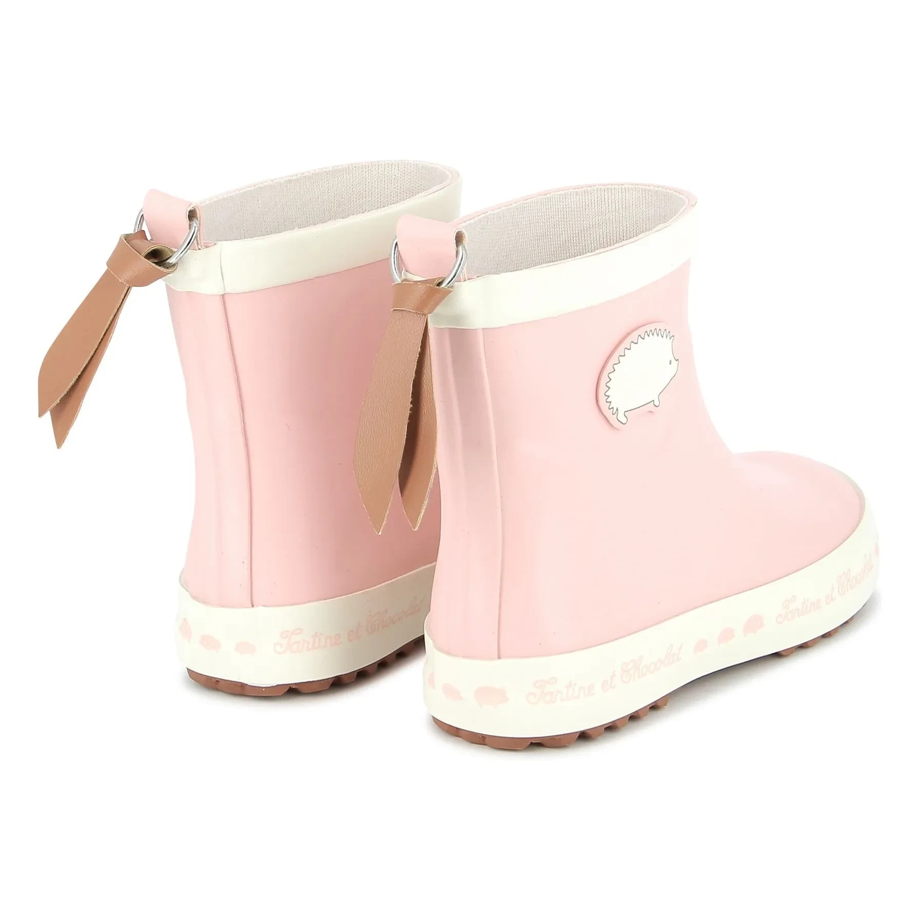 Tartine et Chocolat - Welly Patch Gummistiefel | Rosa