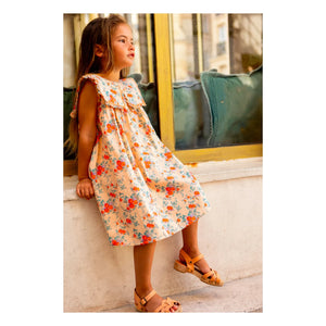 Louis Louise - Célestine Fleurie Kleid | Beige Rosa
