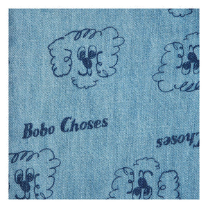 Bobo Choses - Organik Pamuk Köpek Jean Pantolon | Mavi