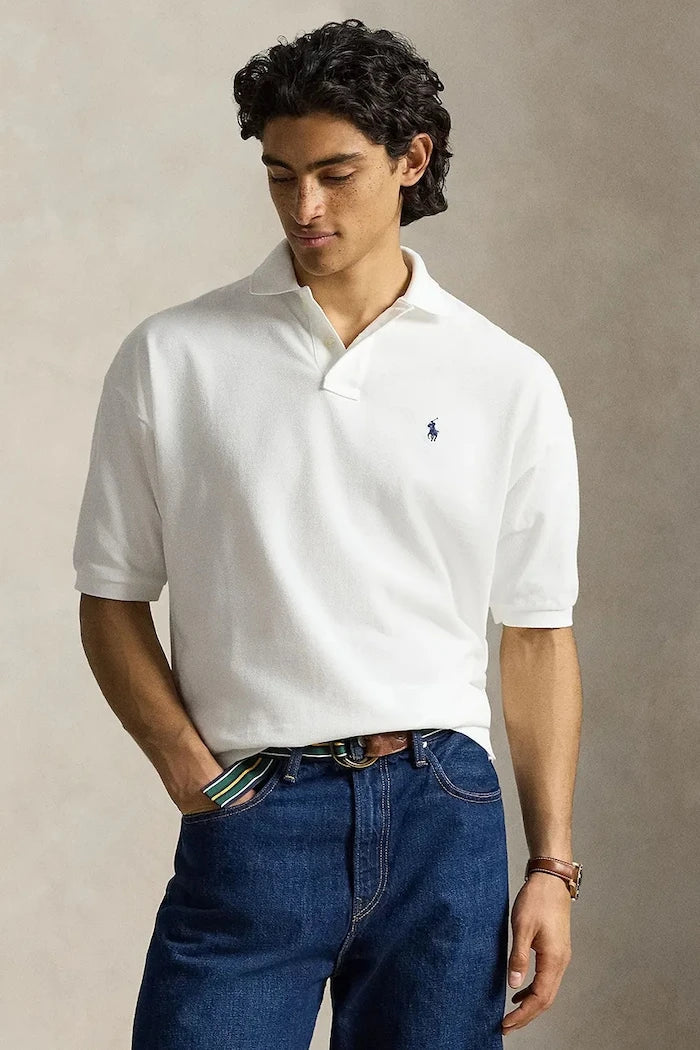 Polo Ralph Lauren Erkek Pamuklu Polo Yaka Tişört
